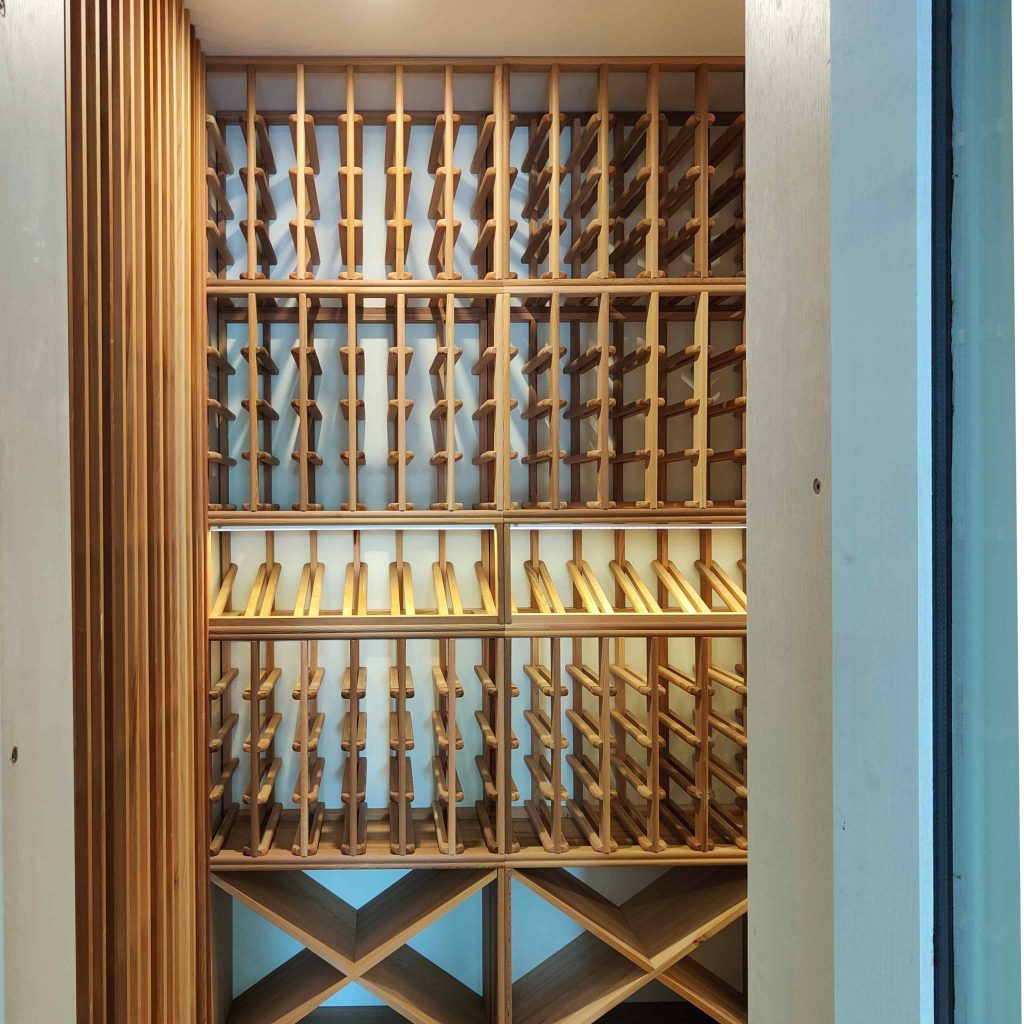Brighton insulated Cedar Wine Cellar